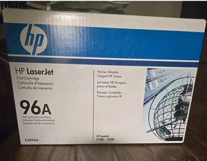 HP 96A C4096A Black Toner Cartridge for LaserJet - Picture 1 of 1