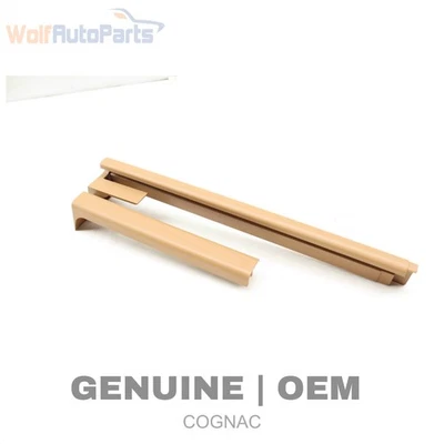 2010-2016 PORSCHE PANAMERA - Front SEAT RAIL Cover / TRIM 97052136100 - Image 1 of 4