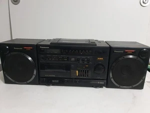 Panasonic RX-DS650 COMPONENTE STEREO PORTATILE SISTEMA CD BOOMBOX RARO - Non testato - - Foto 1 di 9