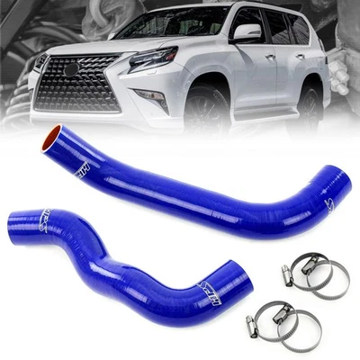 HPS Blue Silicone Radiator Hose Coolant Kit For 10-23 Lexus GX460 4.6L J150 Foto 1 de 4