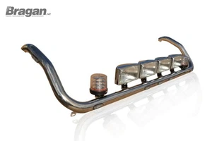 Roof Bar+Flush LED+Rectangle Spots x4+Beacons x2 To Fit Scania 4 Series Topline - Picture 1 of 4