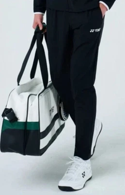 Мужские тренировочные спортивные штаны для бадминтона YONEX черные с подкладкой размер маленький - Изображение 1 из 4