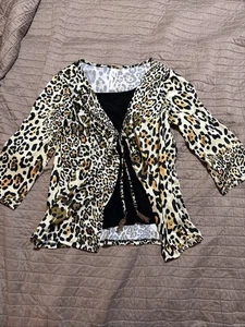 ny collection top S tiger print - Bild 1 von 8