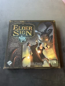 Elder Sign Arkham Horror Files gioco da tavolo indagine soprannaturale completo - Foto 1 di 4