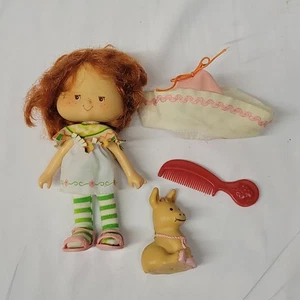Muñeca Strawberry Shortcake Café Ole 1979 con Burrito Burro Sombrero Peine Sandalias  - Imagen 1 de 11