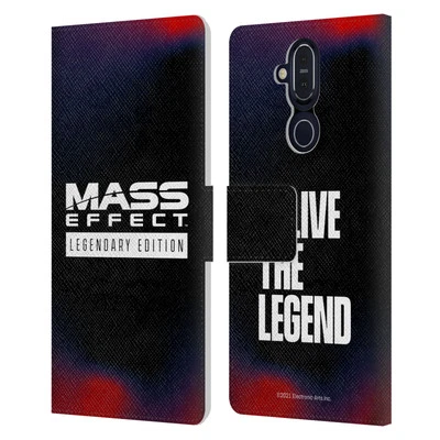 EA BIOWARE MASS EFFECT LEGENDARY GRAPHICS LEATHER BOOK CASE FOR NOKIA PHONES - Image 1 of 4