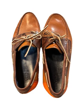 Cole Haan  Brown And Orange Leather Men's Loafers Size 12M - Image 1 of 4