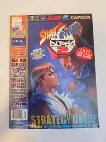 STREET FIGHTER ALPHA 2 OFFICIAL VERSUS STRATEGY GUIDE PS1 Saturn SNES 