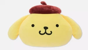 Pompompurin Plush Face Cushion Super Soft - Picture 1 of 2