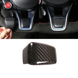 Dry Carbon Fiber Steering Wheel Trim Cover for Alfa Romeo Stelvio/Giulia 20-23 - Picture 1 of 16