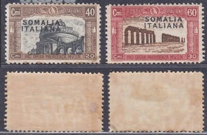 COLONIE SOMALIA 1927 MILIZIA I LOTTO 2v MLH*  SPEDIZ GRATIS POSTA1 - Foto 1 di 3