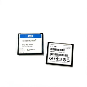 1 PIEZA SiliconDrive WD PATA 512MB TARJETA FLASH CF COMPACTA 512 MB SSD-C51MI-3500 - Imagen 1 de 3