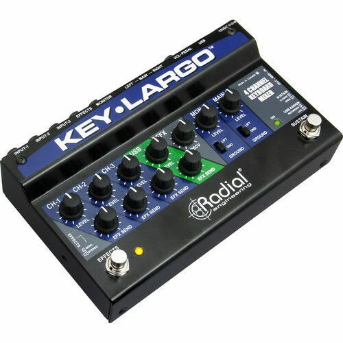 Radial Engineering Key-Largo Keyboard Mixer and Performance Pedal