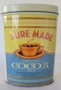 Contenedor vacío de 6" para mezcla de cacao gourmet Pure Made - Imagen 1 de 6