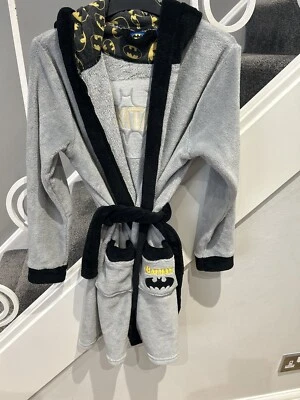 Boys Bat Man Dressing Gown - Image 1 of 4