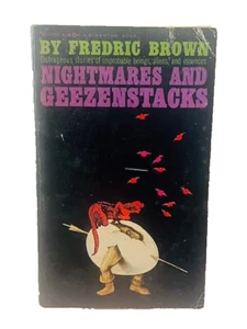 Nightmare Geezensta Frederic Brown Science Fiction Paperback Book Vtg Alien 1961 - Imagen 1 de 3
