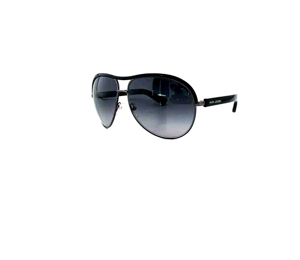 Nuevas gafas de sol Marc Jacobs negras unisex aviador MJ 400S 9CZHD 64 13 125 ITALIA Foto 1 de 4
