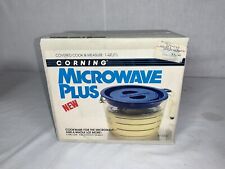 Vintage Corning Microwave Plus M320 1 QT 1985