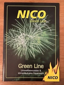NICO Green Line Feuerwerk Katalog ca. 2023 30 Seiten Pyro Silvester Rarität - Bild 1 von 3