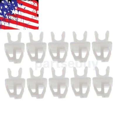 Nuevo soporte de clip de varilla de hélice de capó 53452-90351 de 10 piezas para Toyota 4Runner Tacoma Foto 1 de 4