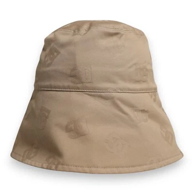 DOLCE & GABBANA Hat Men Beige Logo Monogram Cotton Bucket Cap s. 58 / M 420usd - Image 1 of 4