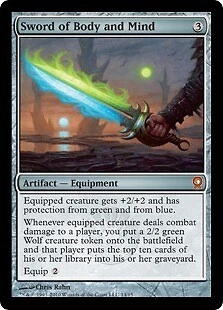 MTG - Sword of Body and Mind - Foil From the Vault: Relics - Image 1 of 1