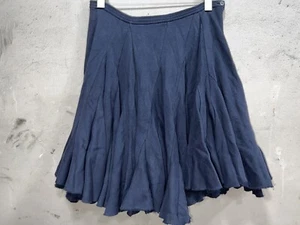 Falda Negra Hussein Chalayan Vintage Rara Talla L - Imagen 1 de 12