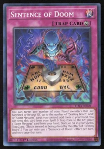 Sentence of Doom Legendary Duelists: Season 3 #LDS3-DE021 - Bild 1 von 2