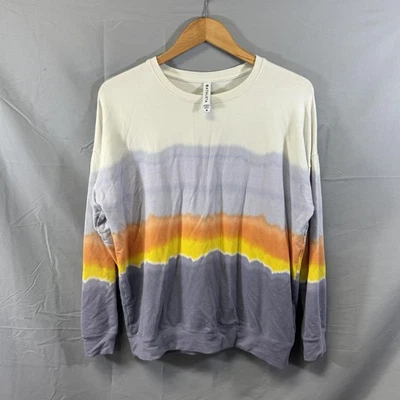 Athleta Sweater Womens Medium Tie Dye Cozy Pullover Top - Image 1 of 4