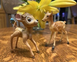 Disney Bambi mit Schmetterling Einweg PVC Figur Baby Hirsch 3" Spielzeug + "Mutter Hirsch" - Bild 1 von 13