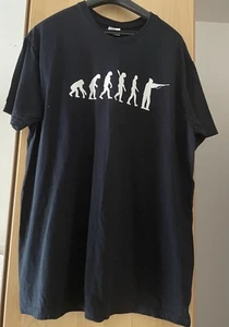 Shirt Sportschütze Jäger Blau Weiß Größe L - Bild 1 von 9