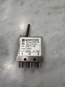 DUCOMMUN RF 2SE1T11JB Relais SMA DC auf 26,5 GHz 12 V DC - Bild 1 von 3