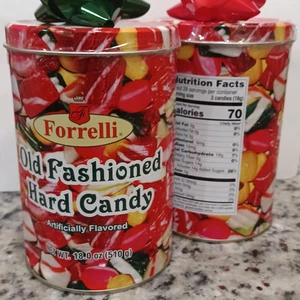 Zimt, Spearmint, Pfefferminze Old Fashioned Center Fill Rock Candy 18oz Dose - Bild 1 von 1