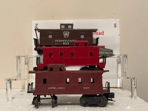 O Scale Trains Lot of 6 Caboose cars, (CSX), (PRR), (LL), (RI), (ACL), - Picture 1 of 11