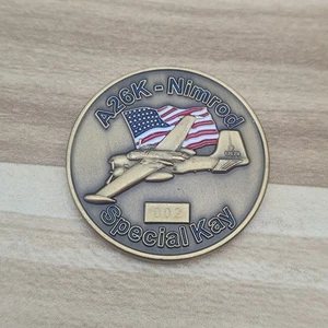 Greatest Generation Aircraft A26k-Nimrod Special Kay Challenge Coin - Picture 1 of 5