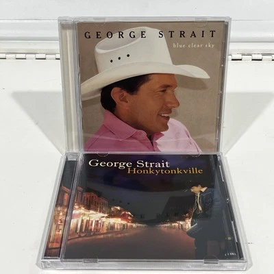 George Strait Honkytonkville + Blue Clear Sky CD Foto 1 de 3