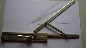 Seltenes Schraffiergerät RIEFLER  für präzise Schraffuren mit orignal Etui - Bild 1 von 7