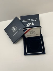 2007 Jamestown 400th Anniversary Commemorative Coin Program Box - NO COINS - Picture 1 of 7