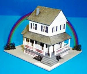 Puppenhaus Miniatur Tante Em's Bauernhaus Bausatz -- Maßstab 1:144 - Bild 1 von 1