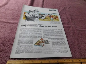 Artículo de caza escrito por Terry Bradshaw vintage 1983 (página única) - Imagen 1 de 2