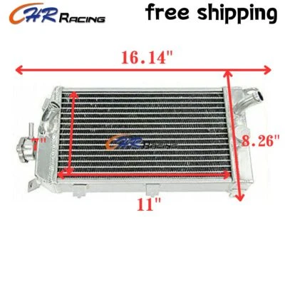 For Kawasaki KLR650 KLR650E KLR 650 E 2008-2014 2009 2010 2013 Aluminum Radiator - Изображение 1 из 4