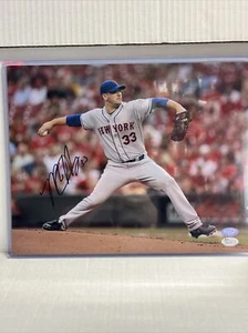 RARE New York Mets, Matt Harvey  Autographed Signed Photo JSA COA 11x14 - Picture 1 of 4