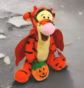 Disney Store exklusives Halloween Teufel Tigger 9 Zoll Plüschtier Stofftier Spielzeug 2000 - Bild 1 von 11