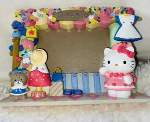 Sanrio Hello Kitty Bilderrahmen mit Ständer Japan selten süß Sale Kawaii Erinnerung - Bild 1 von 6