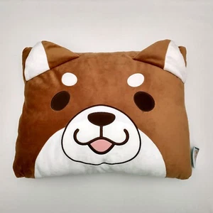 SK Japan Mochishiba Faithful Dog Shiba Inu Plush Cushion Pillow - 18"x13" - Picture 1 of 8