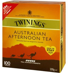 Twinings Australian Full Strength Afternoon Tea Bags 100 Pack - Picture 1 of 1