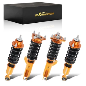 Coilover Shocks Struts 24 Way Adj. Damper for Mitsubishi Lancer 2008-2016 Suspen - Picture 1 of 12