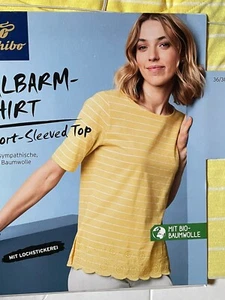 Tchibo Damen Shirt 100% Baumwolle gestreift Gr. M 40/42 Neu - Bild 1 von 4