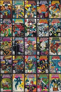Secret Defenders #1-25 Marvel 1993 Complete Series! Deadpool! Wolverine! - Picture 1 of 24