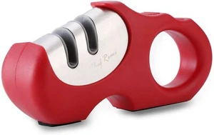 Chef Remi Knife Sharpener | Non-Slip Stainless Steel Scissors & Blade Sharpener - Picture 1 of 4